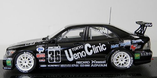 TOM’S特注 1/43 上野クリニック アルテッツァ スーパー耐久2000 Amazon | エブロ 1/43 上野クリニック アルテッツァ スーパー耐久 2000